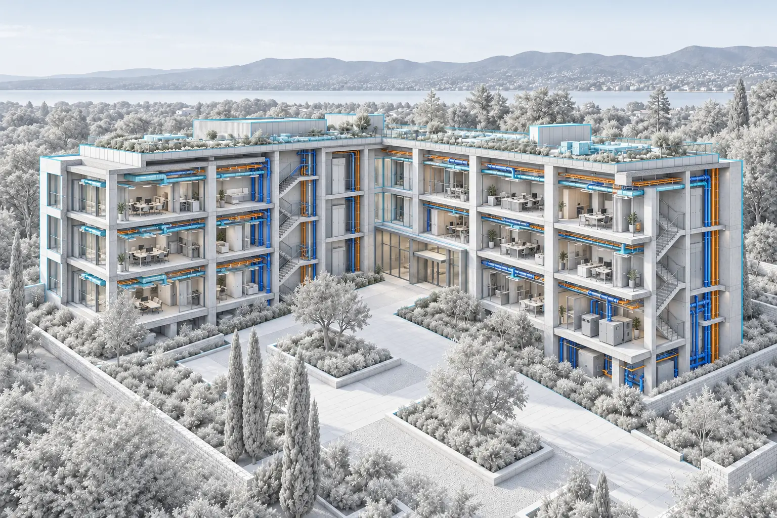 Model BIM — Wizualizacja poglądowa